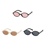 1162 -NEW- Rose- Oval Vintage Sunglasses