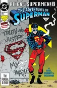 Adventures Of Superman #501 Facsimile Edition Cover A Tom Grummett