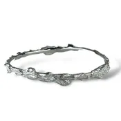 Bright Deerhorn Cedar Bangle
