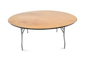 72″ Round, Folding Table