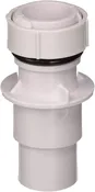 Above Ground Pool Skimmer Filter Pump Adapt 1.25" 1.5" Polygroup GAME White 4552