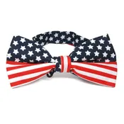 American Flag Bow Tie