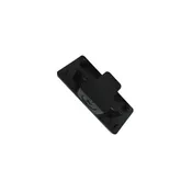 0.5" Height Dead End Cap - Black