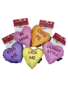 American Dog Conversation Heart Dog Toy