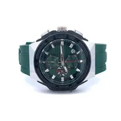 Enchanted Emerald Luxe Crystal Timepiece