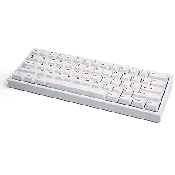 CyberPowerPC CK60 60% ANSI Full CNC Aluminum 61-Key RGB Mechanical Gaming Keyboard - White