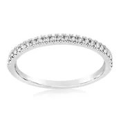 0.15 Carat Round Brilliant Cut Diamond Wedding Band