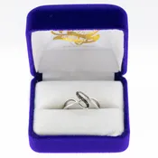 Black and White Diamond Ring
