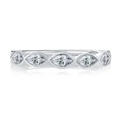 14KT WHITE GOLD DIAMOND BAND .70CT