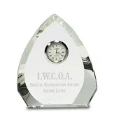 Crystal Desk Clock