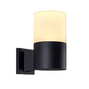 VONN 10" Modern 5-Watt LED Outdoor Wall Sconce in Matte Black | VOW1754BL