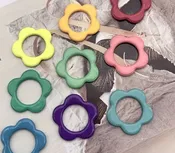 10 mm Multi-colored Coated Stitch Markers
