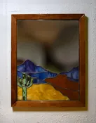 Stained Glass and Mirrored Desert — Mountain Edge Refined Glass