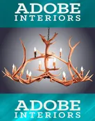 10 Light Elk Crossbar Antler Chandelier