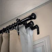 13/16" Triple Curtain Rod