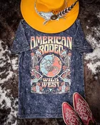 American Rodeo Graphic Tee - Black