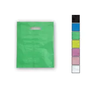 12in. x 15in. Die Cut Handle Frosted Shopping Bags