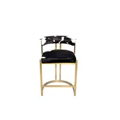 1023CTS GD BNW Counter stool