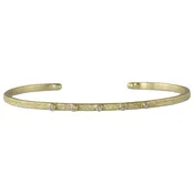 Weathered Diamond Cuff Bracelet — Sarah Swell Jewelry