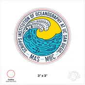 UC San Diego | Scripps Oceanography - MAS MBC Ocean Wave 3x3"