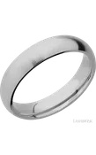 5 mm wide Domed Titanium band.