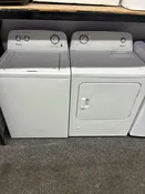 Amana  gas washer 27” and dryer 29” top load
