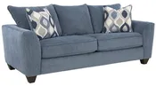 Albany 417 Clearview Blue Full Sleeper Sofa