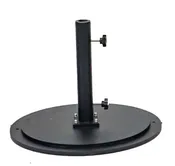 100LB Galvanized Umbrella Base With Levelers