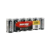6 Pack C Cell Size Alkaline Batteries by Rayovac©