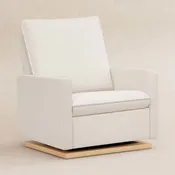 Babyletto Cali Pillowback Chair and a Half Glider in Fleece