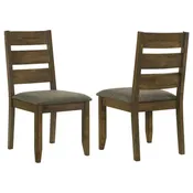Alston Wood Dining Side Chair Knotty - Nutmeg (Set of 2)