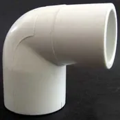035544 90 Degree Pipe Street Elbow, 1/2 Inch, Spigot X Socket, Schedule 40, Pvc