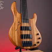 2001 Celinder Aura 5-String Bass Natural *Owned by Richard Bona*