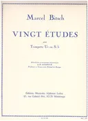 20 Etudes for Trumpet by Marcel Bitsch, pub. Leduc Hal Leonard