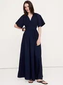 Tie-Back Maxi Dress