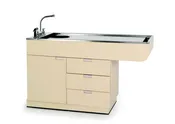All Purpose Wet Table 60″ with Cabinet, Drawers and Knee Space