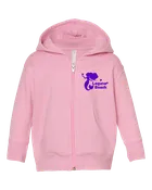 Mermaid Infant Zip Hoodie - Pink