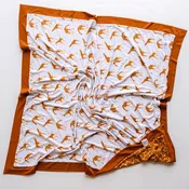 Little Lima Beans Giraffe Reversible Blanket