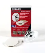 ALLWAY WEK2 Wall-EZ Drywall Repair Kit with Tapered Hole Saw and 2 Drywall Plugs