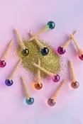 Small Rainbow Drop Ornament