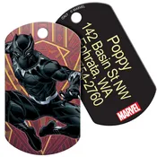 Black Panther Dog ID Tag
