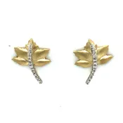 0.05 CTW Round Diamond Stud Earrings in 10K Yellow Gold