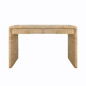 Adrien Rattan Desk by Worlds Away
