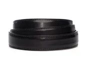 1.25" Black Italian Calfskin Strap