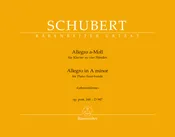 Allegro for Piano Four-hands in A minor op. post. 144 D 947 “Lebensstürme”