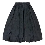 Alitsa Black Embroidered Skirt