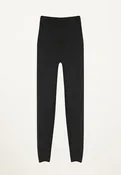 Ava Cashmere Sweatpants in Black