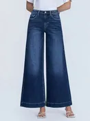 Beaming High Rise Palazzo Jeans
