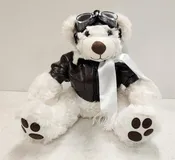 14" Pilot Bear with Big Adorable Feet
