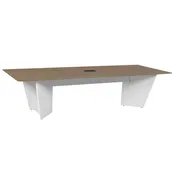 Array 120" Conference Table with Power Data Grommet / Black